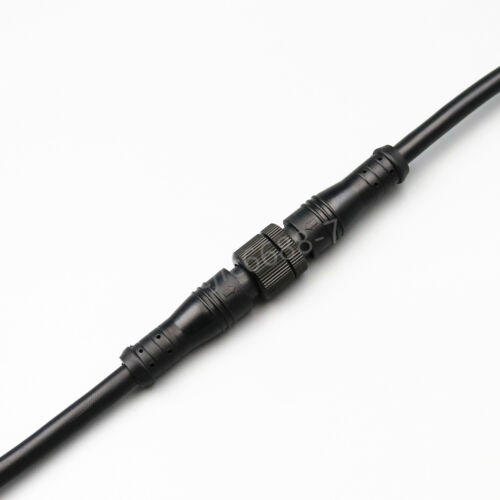 5 paia IP68 6 pin 24 AWG maschio femmina kit connettore cavo elettrico LED impermeabile - Foto 5 di 6