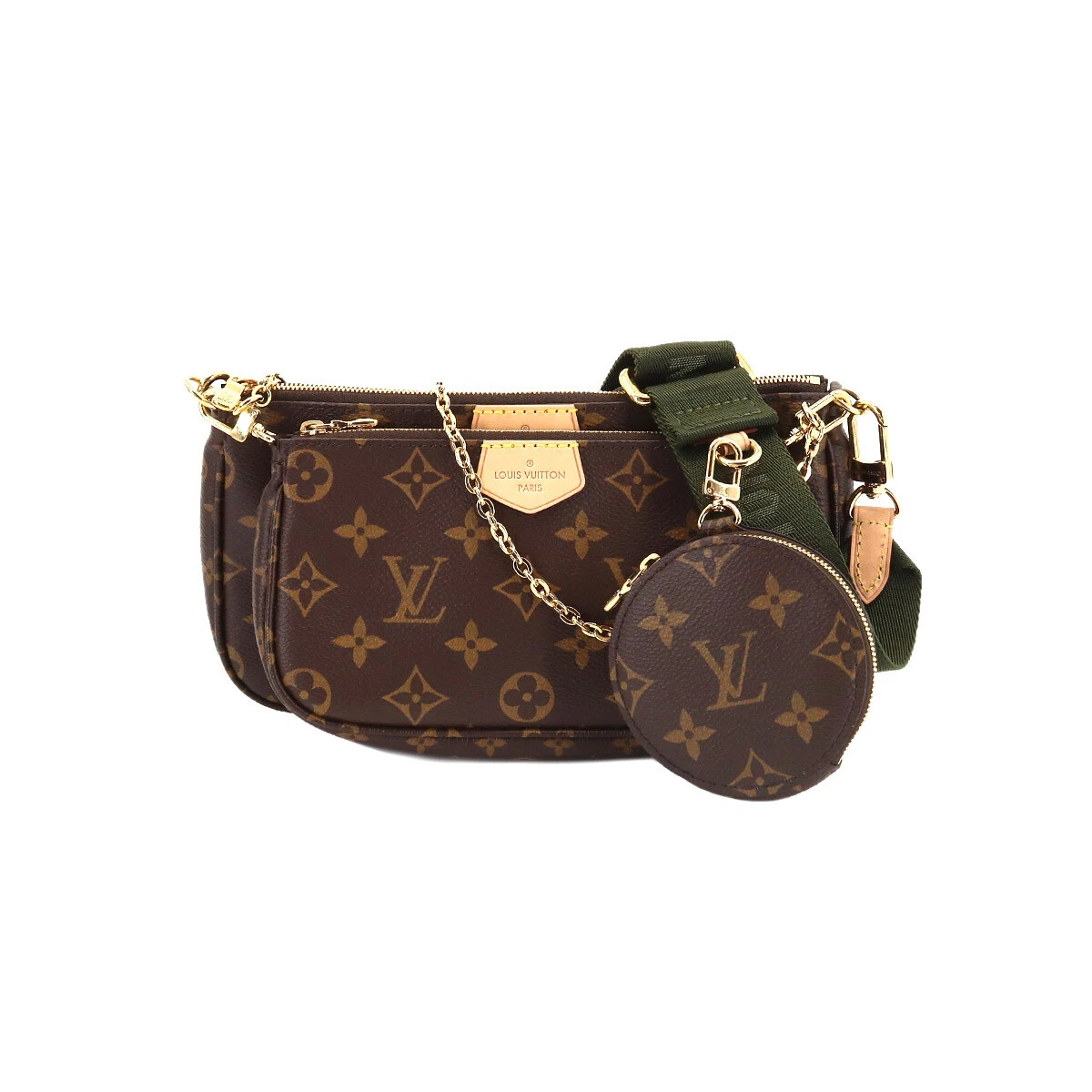 Buy Louis Vuitton Multi Pochette Accessoires Crossbody Bags Handbags Purse  Kaki M44813 at