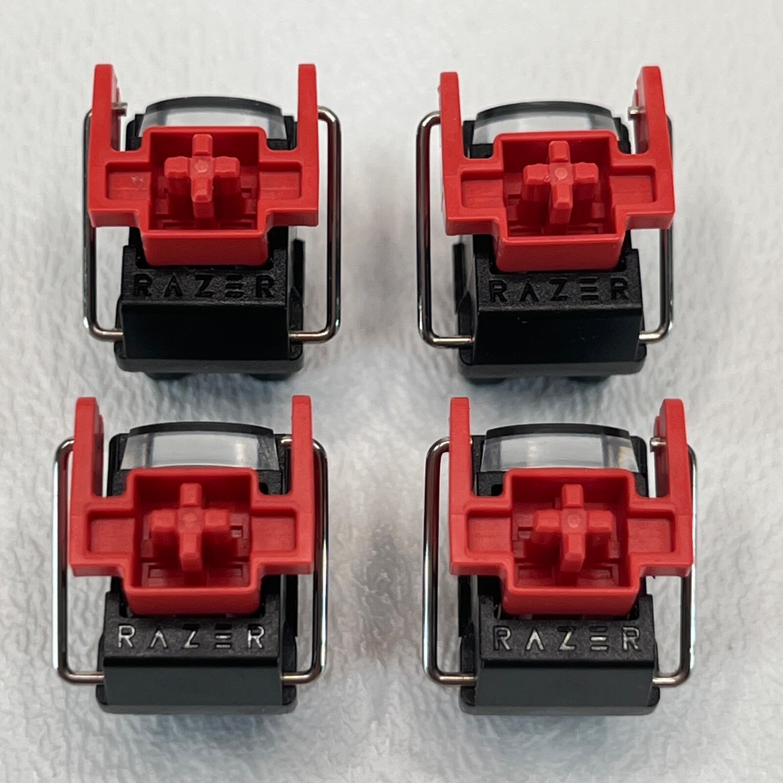 *Ships From USA* Razer Keyboard 4X Red Linear Optical Replacement Switches
