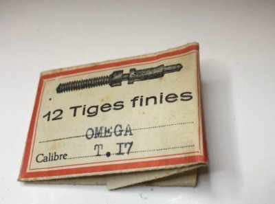 OMAGA, fertige Stangen, Kaliber T17