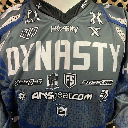 NEW HK Army Freeline Paintball Jersey - Dynasty Away (Grey) - XXX-Large - Picture 3 of 12