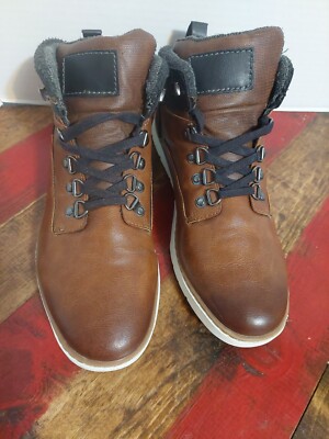 London Underground ENDZONE Mens Shoes Brown Faux Leather  display picture 1