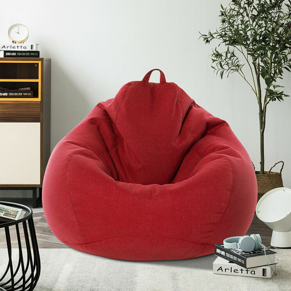Adults Kids Large Bean Bag Chairs Sofa Cover Indoor/Outdoor Game Seat Lazy Bags | eBay Adults Kids Large Bean Bag Chairs Sofa Cover Indoor/Outdoor Game Seat Lazy Bags | Ebay