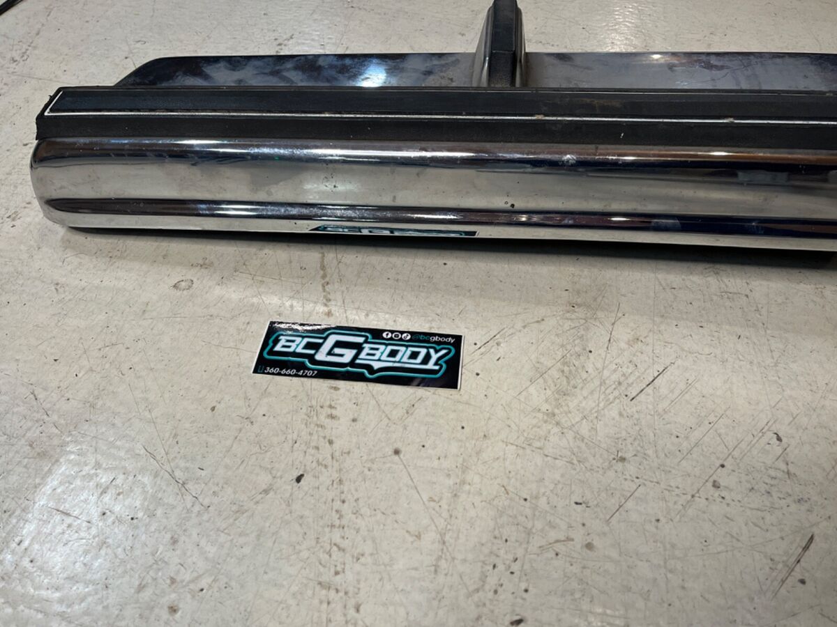 1981 - 1987 Gbody Buick Regal Rear Chrome Bumper W/ Impact 1981 - 1987 Gbody Buick Regal Rear Chrome Bumper W/ Impact