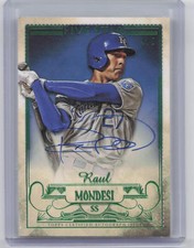 2016 Topps Five Star #FSA-RM Raul Mondesi Emerald Auto #/5
