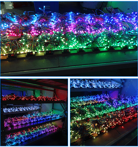 200pcs Round DC 12V WS2811 LED Pixels Individually Addressable RGB Light 12mm - Picture 3 of 14
