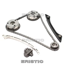 Engine Timing Chain Kit w/ VVT Gears Tensioner for 2015 LINCOLN MKC 2.0L