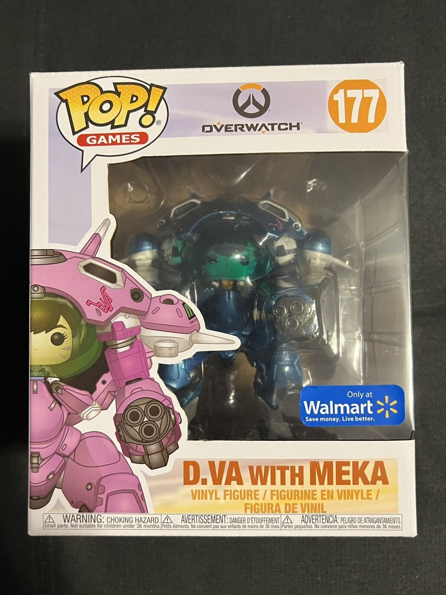 Blue Overwatch D.VA with Meka #177 Funko Pop Vinyl figure 6inch | eBay