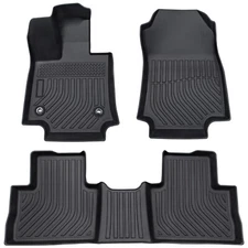 Floor Mats for 2019-2024 Toyota RAV4 RAV-4 TPE All Weather Front & Rear Liners