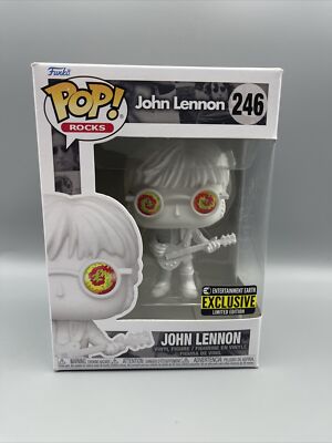 Funko POP! Rocks ~ John Lennon #246 with Psychedelic Shades ~ EE