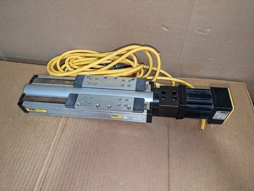 Parker Daedal 404100XRMP 100mm Linear Actuator, SM231AE-NMSN Servo Used