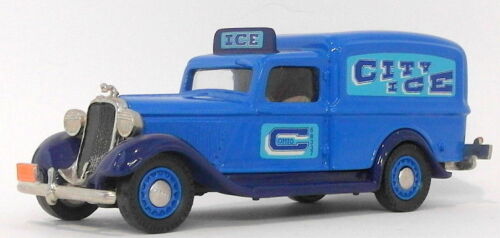 Brooklin 1/43 Scale BRK16 018B - 1935 Dodge Van City Ice Delivery Blue - Picture 4 of 5