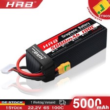 HRB 6s 22,2V 5000mAh Lipo Akku XT90S für RC Hubschrauber Auto LKW Flugzeug