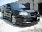 KAKUMEI 4" Fiberglass FRP Hood Scoop FOR 02 03 Subaru Impreza & Forester SG9 SG5