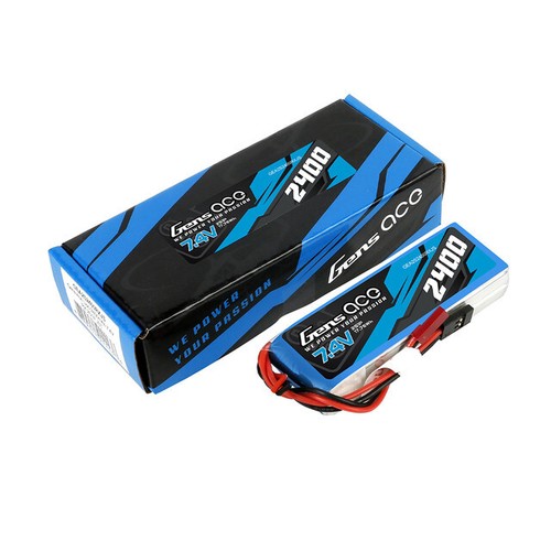 Gens Ace 2S Lipo Akku 450mAh 7.4V 30C Mit JST-SYP Stecker – Perfekt Für Blade 130X Und Indoor Foam Planes