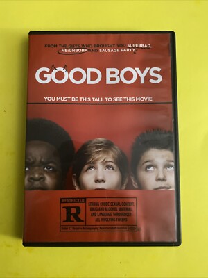 GOOD BOYS (DVD 2019) UNRATED - LIKE BRAND NEW - FAST FREE SHIPPING