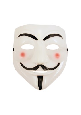 VENDETTA MASKE HORROR HALLOWEEN KOSTÜM PARTY GESICHTSMASKE