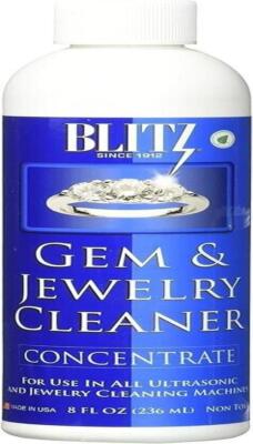 Gem Jewelry Cleaner Liquid Concentrate 8 Oz Ultrasonic Cleaning Solution
