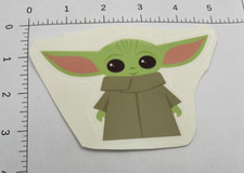 WINDOW CLING/Reusable Star Wars The Mandalorian GROGU Baby Yoda 6