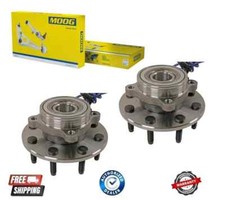 Moog 4wd Front Wheel Bearing And Hubs For 03 04 05 Dodge Ram 2500 3500 4wd 8lug