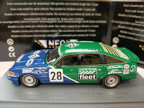 Blue Neo 1/43 Austin Rover Vitesse 24h Spa ETCC #28 1984 - Picture 2 of 5