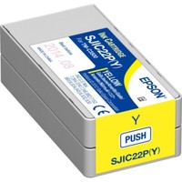Epson C33S020604 SJI-C-22-P-(Y) Tintenpatrone Gelb, Inhalt 32,5 Ml FüR TM-C