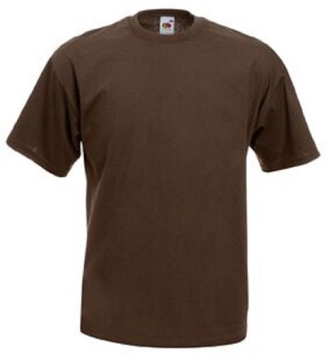 Paquete de 5 o 3 camisetas lisas 100 % algodón Fruit Of The Loom para hombre - Imagen 9 de 34