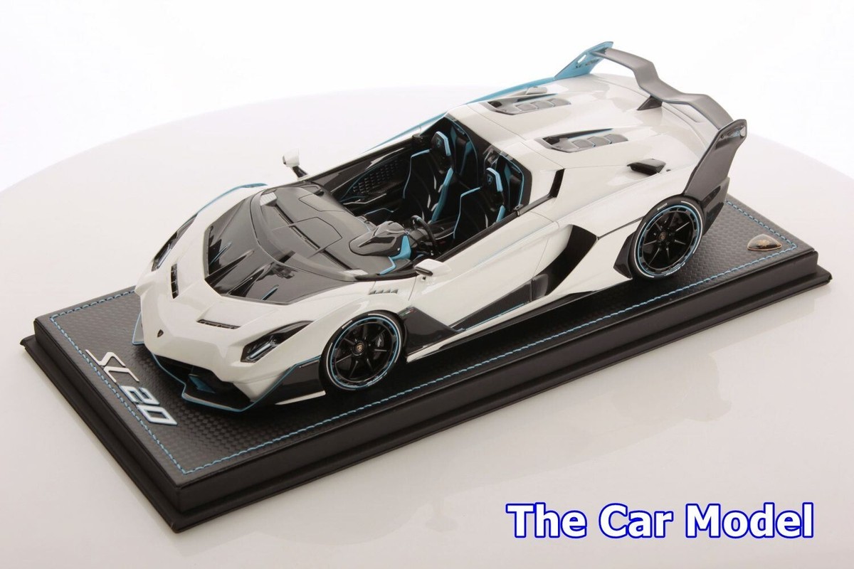 MR Lamborghini SC20 Metallic White - Limited 299 pcs 1/18 IN