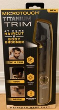 Micro Touch Titanium TRIM  MAX at Home Hair Cutting Body Shaver Groomer Trimmer