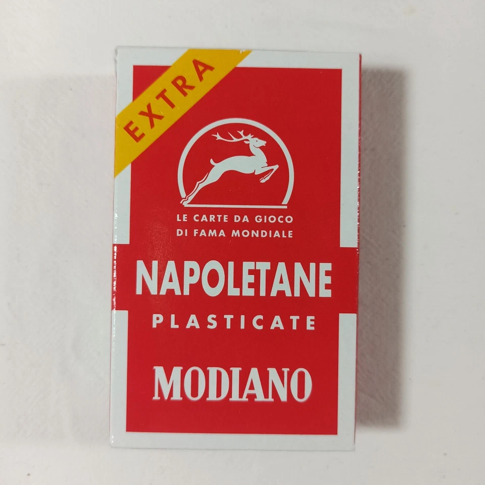Carte Napoletane  Modiano EXTRA 97/25 in TRIPLEX VECCHIA PRODUZIONE, INTROVABILI - Immagine 4 di 4