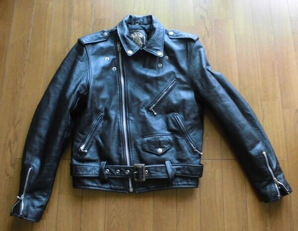 666 Triple Six/ Size36 Double Riders Jacket Black Leather 666 Triple Six/ Size36 Double Riders Jacket Black Leather