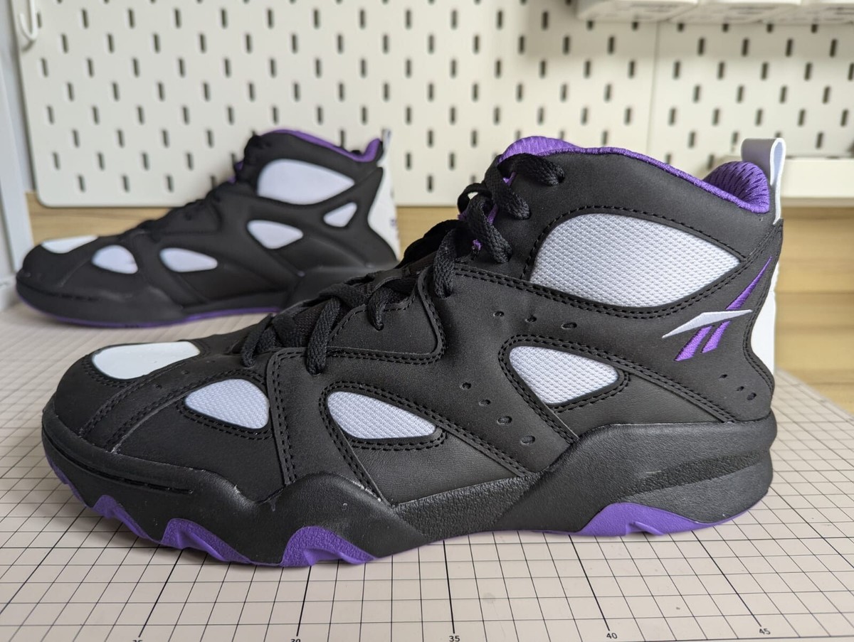 US12 - Reebok ATR Decimator Black/White/Purple 100201336 | eBay