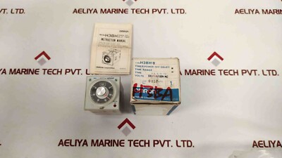 OMRON H3BH-8 Zeitschaltmodul Timer 100/110/120V AC