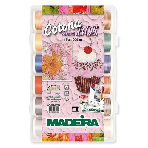 Madeira Smartbox Cotona No. 50 18 X 1000M (0,40 EUR/100 M)-image