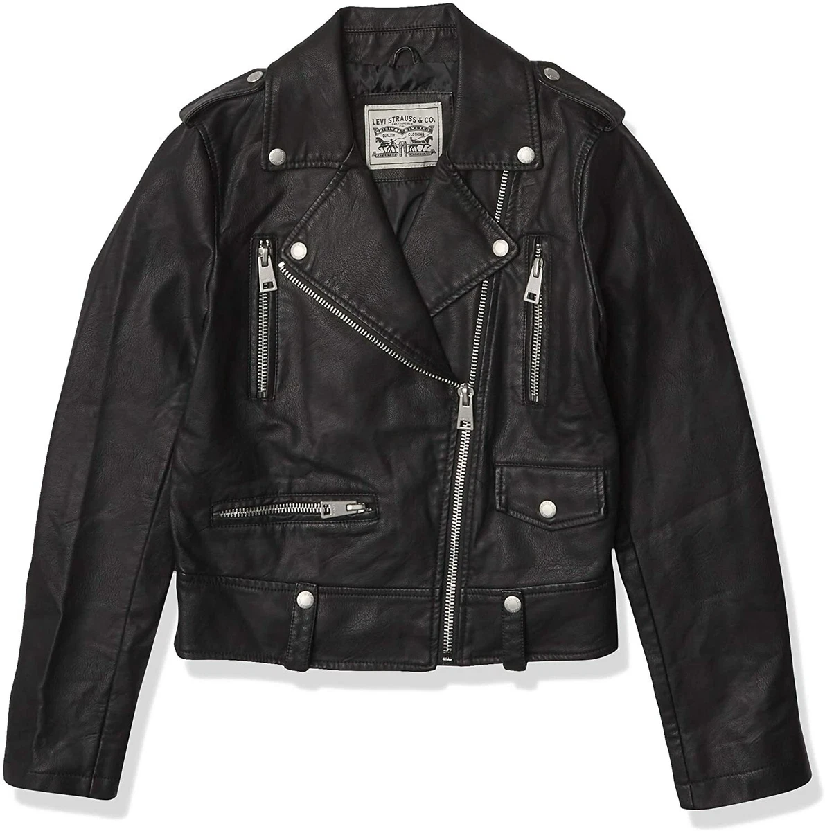 Levi's Women's Faux Leather Contemporary Motorcycle