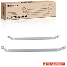 A-Premium 2x Steel Fuel Tank Straps for Ford Granada 1975-1980 Maverick 76-77