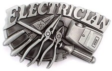 Electrician Belt Buckle Metal BU49