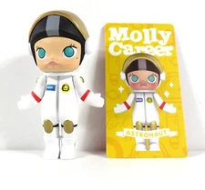 Pop Mart Kennyswork Molly Career Mini Figure Astronaut White NEW