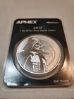 NIUE Darth Vader Star Wars APMEX Mint Direct 1 oz 2017 .999 Silver