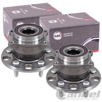 2X A.B.S. RADLAGER-SATZ Mit ABS-RING Hinten Passend FüR Lexus Gs Is Rc