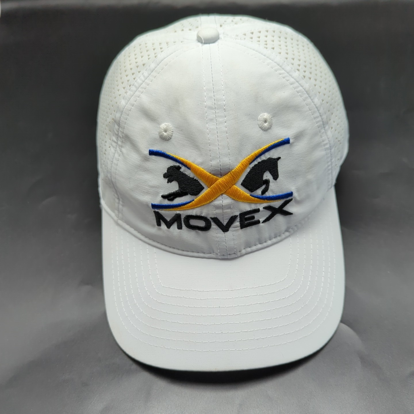 MOVEX JOINT SUPPORT hat white adjustable cap equi… - image 1