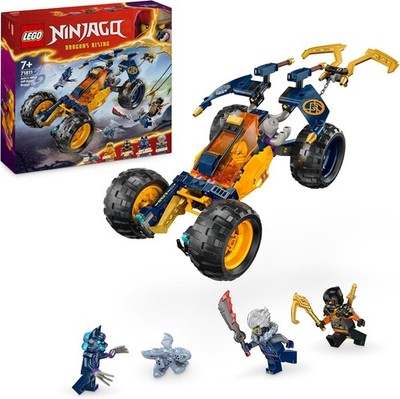 LEGO NINJAGO Arins Ninja-Geländebuggy Ninja Drache 4 Mini-Figuren Buggy-Modell