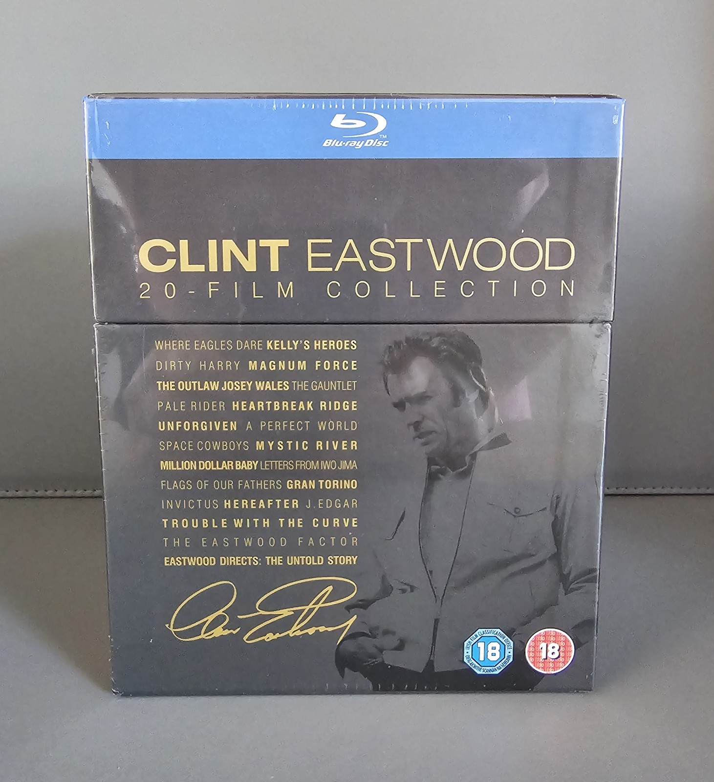 CLINT EASTWOOD 20 FILM COLLECTION BLU-RAY BOXSET DIRTY HARRY MAGNUM FORCE