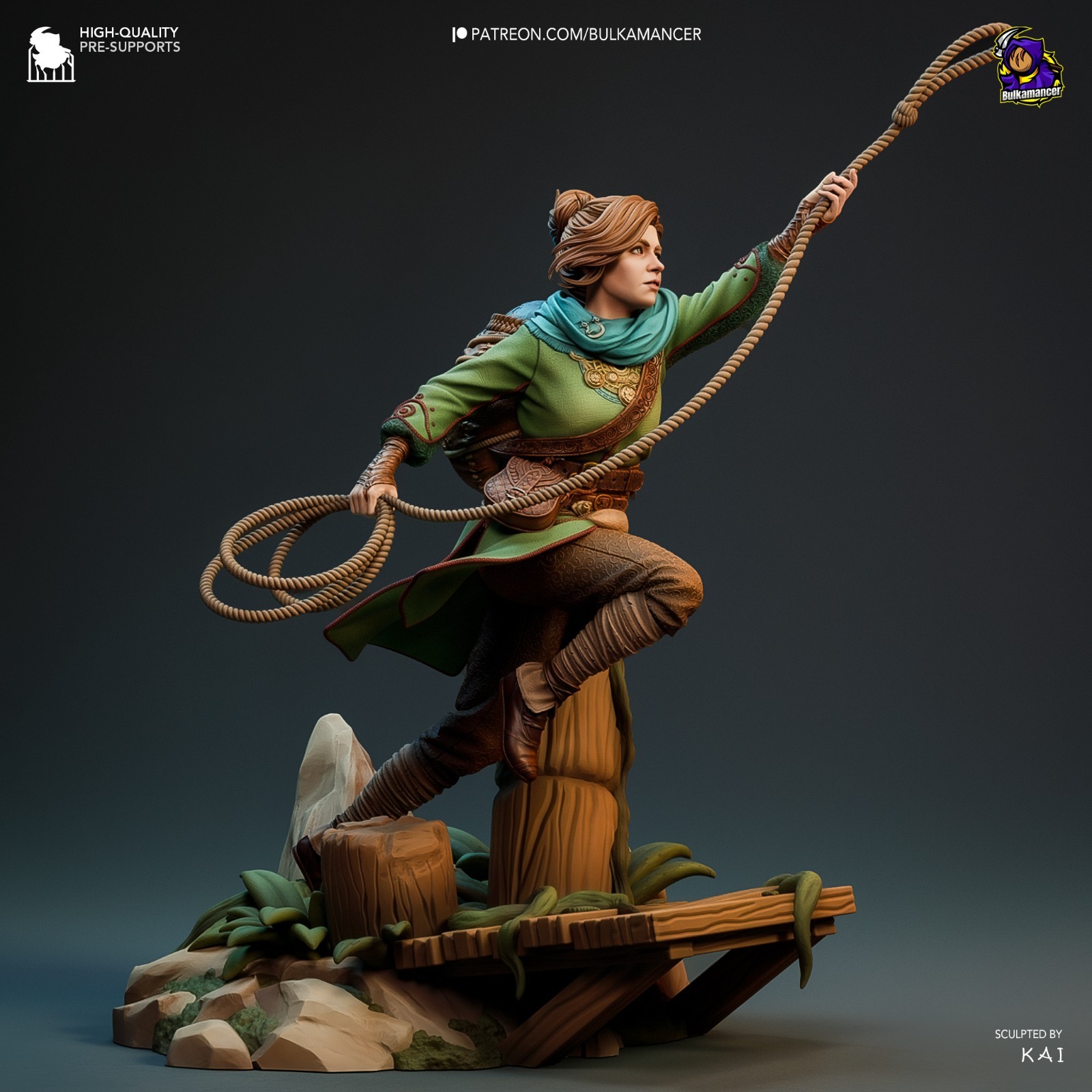 Statuette résine Zoe Split Fiction Bulkamancer 25,1cm édition brute
