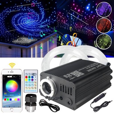 650pcs Car Home Headliner Star Light Kit Roof Twinkle Ceiling Lights Fiber Optic