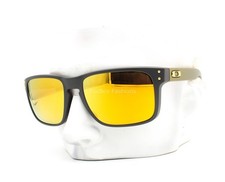 Oakley Holbrook Sunglasses OO9102-W455 Matte Carbon 24K Prizm Polarized w/Pouch