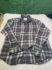 Weatherproof Vintage Men's XL Flannel Button-Down Shirt