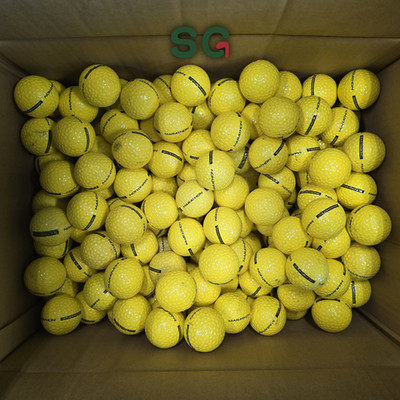 200 Used Range Balls Hit Away YELLOW