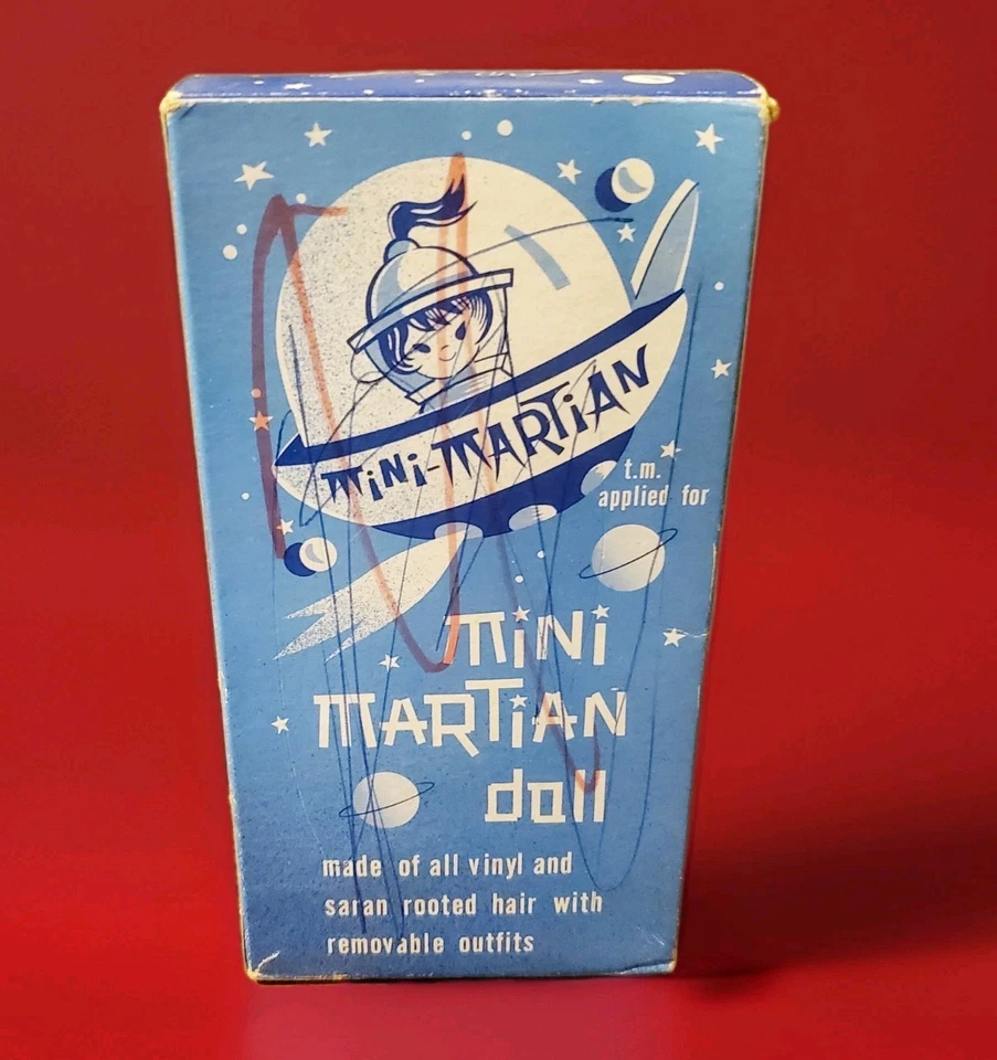 1967 "MINI MARTIANS" Original 4 Polegadas J Boneca SWEDLIN "TEENIE" Na CAIXA-IDEAL - Imagem 4 de 4