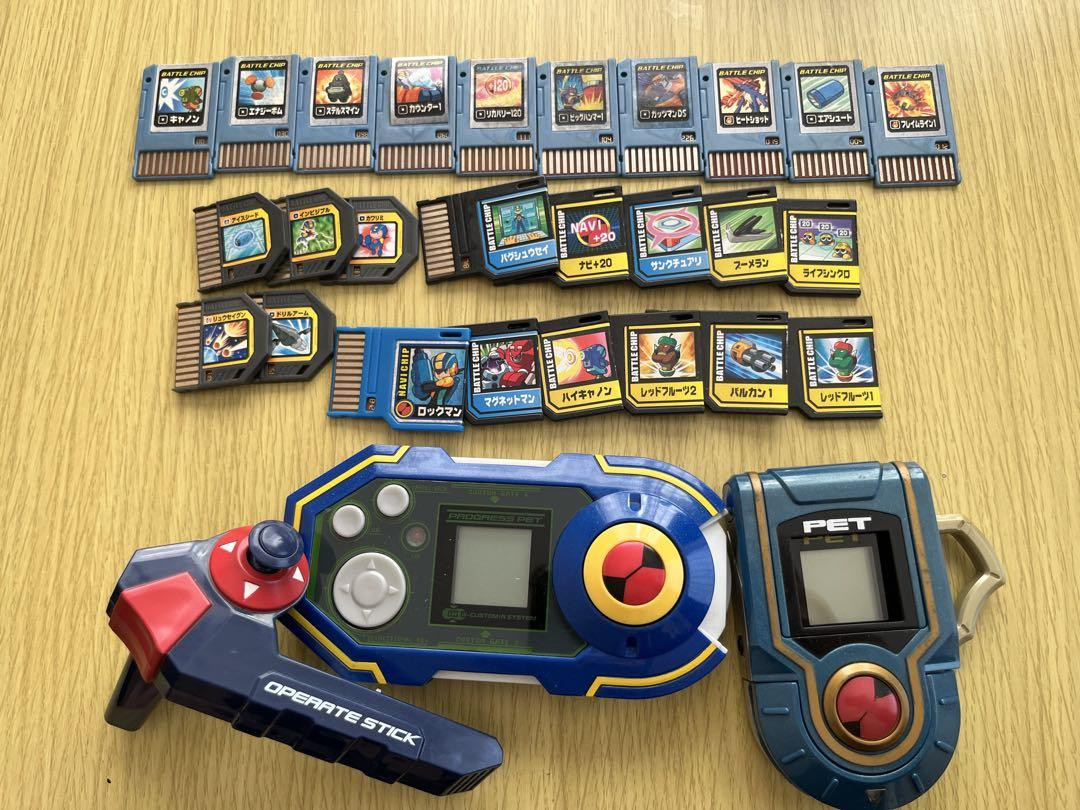 Rockman Megaman Exe Battle Chip PET Chip 28set | eBay